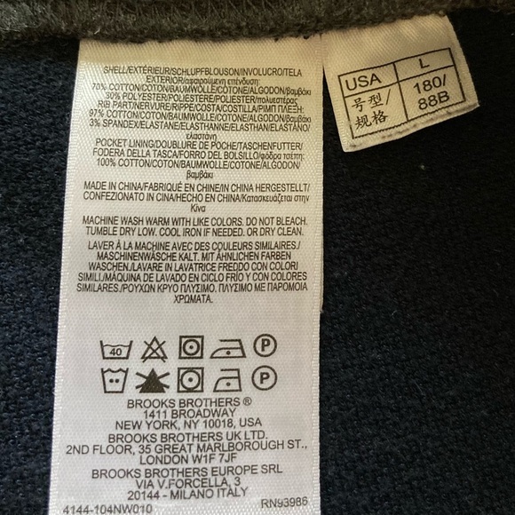 Brooks Brothers Dark Gray Jogger Sweatpants EUC - Picture 3 of 11